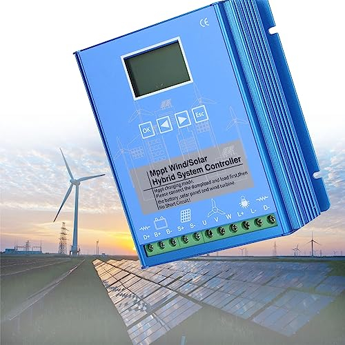 Wind Solar Hybrid System 5000W,6000W,8000W,10000W,12000W,12V/24V/48V MPPT Laderegler,für Solarpanel System,mit Booster und Dump Load Funktion,48V-5000W