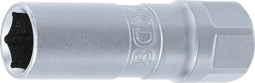 BGS 2407 | Vaso para bujías Hexagonal | Cuadrado Interno | 12,5 mm (1/2) | 14 mm
