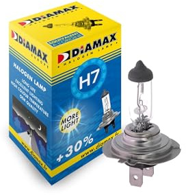 DIAMAX H7 Glühlampe Fernscheinwerfer 55W Fernlicht Halogen Birne E2013 Kompatibel mit VW Golf VII Schrägheck 5G1, BQ1, BE1, BE2 Golf IV Schrägheck 1J1 Golf V Schrägheck 1K1 POLO 9N TOURAN 1T1, 1T2