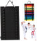 Pastoralist Karate Belt Display Rack, 14x25 Taekwondo -Gürtel -Displayhalter, Kampfsportgürtel Display, Keine Versammlung erforderlich, BJJ Hanging Holder für Kinder und Erwachsene