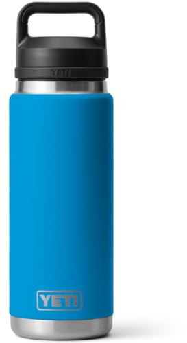 YETI Rambler Flasche Mit Chug-verschluss, Big Wave-Blue, 26 oz (760 ml)