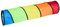 Relaxdays Spieltunnel, farbenfroher Krabbeltunnel, Kinder, B x D: 180 x 46 cm, robuster Pop-up Tunnel, Polyester, bunt