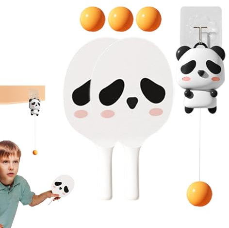 Indoor- -Tischtennistrainer, Ping-Pong-Paddel-Set für Kinder - Kinder-Tischtennis für drinnen | Tischtennistrainer Mini Ping Pong fördert die körperliche Akti tät