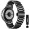 MiKoyi Armband Kompatibel mit Google Pixel Watch 3 45 mm, Ersatzbänd Edelstahl Metall Armband Uhrenarmband Wasserdicht Verschleißfest Band für Google Pixel Watch 3 45 mm, Schwarz