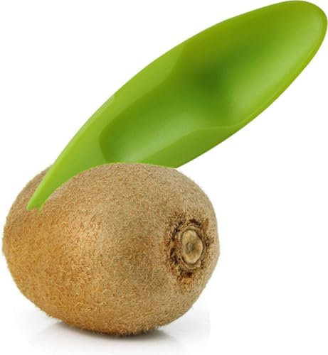 *** Kiwi Löffel Obstmesser - Löffel und Messer in einem - grün - perfekt und sicher für Kinder - von Heble® ***