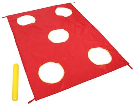 Abaodam Regenbogen Fallschirm Für Junge Mädchen Bunte Teamspiel-aktivität Für Outdoor-spaß Und Gruppenbildung Für Spielplätze Und Sporttage Robust Und Langlebig