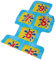ibasenice 1 Pièce Tapis de Jeu extérieur Tapis de Jeu numérique Aquatique Accessoires bébé Tapis de Jeu à Jet d ' Eau Tapis de pulvérisation d ' Eau Blue