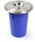 Gresinex Contenedor de Residuos para Encimera de Cocina – Acero Inox y Polipropileno – Empotrable, Tapa Extraíble, Instalación en Mueble, 8 L – Cubo de Basura