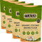 TIANA® Fairtrade Organics Coconut Flour Gluten Free Low Carb Flour for Baking 2 kg (500g x 4)