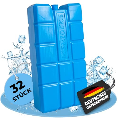 NEMT Kühlakkus 750 ml für Kühltaschen + Kühlboxen langanhaltend – 32 Stück