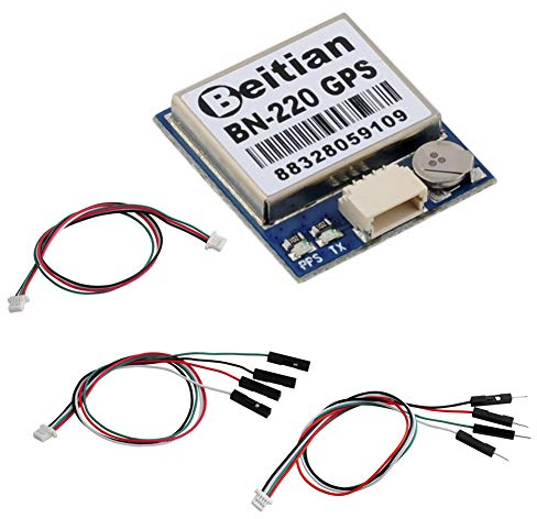 DIYmalls BN-220 Dual GPS Glonass Modul TTL Level Navigation + Passive GPS-Antenne für Arduino Betaflight Flugsteuerung
