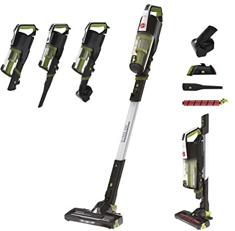 Hoover H-Free 500 HF522NPW, Aspirateur Balai sans Fil Puissant 22V, Autonomie 40 Min, Ultra léger, Affichage LED, Compact, Brosse Poils d’Animaux, Position Parking, Contrôle à Distance (Wi-FI)