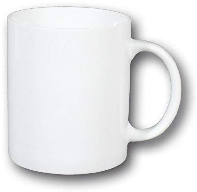 Mug porcelaine blanche 34 cl