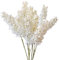 Künstlicher Hyazinthen-Blumenstrauß, Seidenblumen, Zuhause, Garten, Zaun, Restaurant, Bankett, Hotel, Hochzeit, Simulation, weiße Dekoration (weiß)