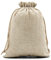 SumDirect 20 braune Leinen-Jutebeutel, Mini-Geschenkbeutel, atmungsaktiv, Jutesäcke mit Kordelzug, für Hochzeit, Party, Geburtstag, Bastelarbeiten (15 x 20 cm)