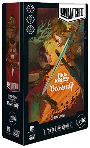Iello IEL51871 Unmatched: Beowulf vs. Little Red Riding Hood [Expansion](english)