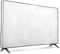kwmobile Funda para Monitor 43 TV - Cubierta Protectora Textil para Pantalla de TV de Interior - Blanco