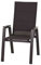 Siena Garden Milano Sessel, anthrazit matt, Aluminium pulverbeschichtet/Ranotex, 59,5x69x105 cm, stapelbar