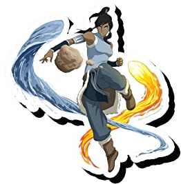 AQUARIUS Legend of Korra Bending Funky Chunky Magnet