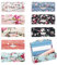 CHGCRAFT 8Pcs Custodia Floreale Rossetto Con Specchio - 8 Colori Retro, Ricamo Porta Rossetto per Borsa da Viaggio, Organizzatore di Stoccaggio Trucco 3x8.7x3.2 cm