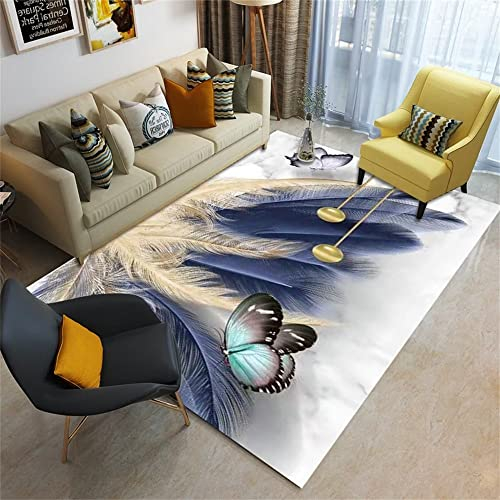 RUGMRZ Auslegware Kinderzimmer Die Dekoration des Wohnzimmerkorridors ist waschbar und komfortabel Outdoor Teppich Klein blau bad matte anti rutsch für teppich Auslegware Kinderzimmer kinderzimmer tep