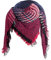 karierter Schal mit Fransen　Muster Baumwolle Baumwolle Dreieckstuch　Dreieck Schal　Dreieckstuch Halstuch　Mode Gestrickte　Damen Schal　poncho winterschal damen
