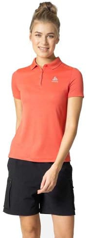 Odlo Damen Polo Shirt F-Dry, Cayenne, L