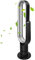 Simple Deluxe Bladeless Fan with 10-Speeds Settings, 10-Hour Timing Closure Tower Fan, Low Noise, Modern Style Standing Fan for Home Office Living Room, 39 (102cm), Black
