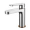 Auralum Rubinetto Lavandino Bagno Cromata, Monocomando Miscelatore per Lavabo Ottone, Rubinetti Bagno Stile oro rosa