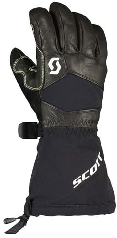 Scott Explorair Plus GTX Long Snowmobil Handschuhe, schwarz, L