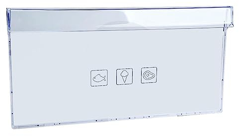 eRicambi®, Sportello Frontale Inferiore per Cassetto Frigorifero Congelatore, Compatibile con Beko, Dimensioni: 402x207 (mm), per Modelli: BCHA BCN BCSA