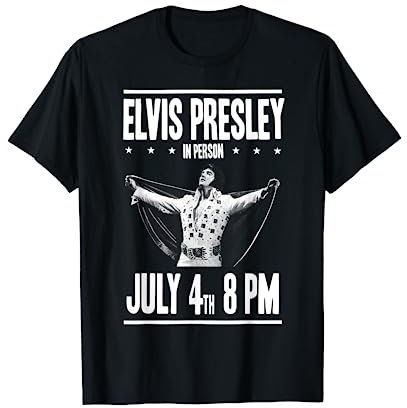 Elvis Presley 4. Juli Auftritt T-Shirt