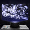 Nachttischlampe Videospiel Liga Gaming Gamer Videospiel Dekoration für Jungenzimmer 3D Videospiel Geschenkidee für eine gedämpfte Lichtdekoration Nachttischlampe Schreibtischlampe. TOP
