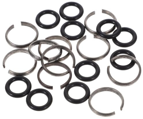 UKCOCO 30 Sets Wrench -Ring Impact Wrench Friction Clips Electric 1/2 Impact Wrench Socket Retainer Rings Impact Wrench Retaining Ring Fittings to Spring Washing Machine M12 Rubber