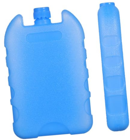 HONMEET pour Glacière Pack De 2 Packs De Congélation De Glace pour Climatiseur Pack De Glace Réutilisable Couvercle Anti-Fuite Sûr Robuste