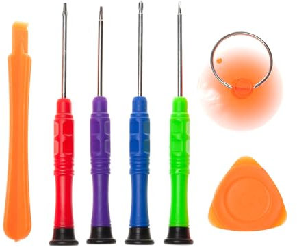 Illkjasfc Kit de tournevis de réparation 360 / kit d'outils d'ouverture de manette