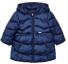 Generico Giubbotto Invernale Neonata Rosa e Blu, Cappotto Caldo con Cappuccio, Stile Delicato Morbido 2438, Parka bambina, Giacca neonato, Giubbotto Mayoral, Giubbotto bambina. (IT, Età, 6 mesi, Blu)