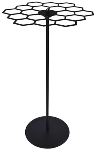 Espositore for medaglie - Porta medaglie da tavolo, espositore for medaglie | Espositore multifunzionale for medaglie da corsa, versatile espositore in metallo for varie medaglie, 18x52x24 cm