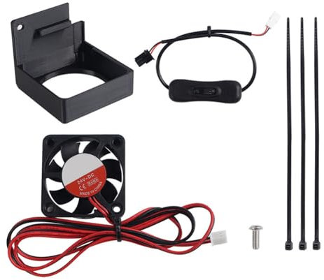 yasoe Extruder Motor Cooling Fan for Bambu-Lab A1/A1 Mini 3D Printer Cooling Fan 4010 24V