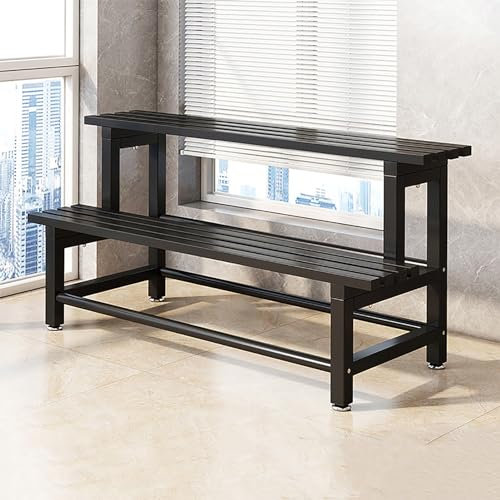 Supporto per fiori a scaletta multistrato, scaffale da pavimento per balcone, semplice scaffale per esterni, in ferro, per piante grasse, espositore da giardino, adatto per giardino, terrazza, balcone