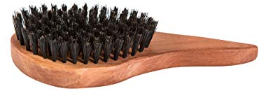 Haarbürste Wildschweinborsten Tropfenform Birnbaumholz Haarbürste mit Naturborsten, hochwertigen Wildschweinborsten, alle Haartypen, alle Haarlängen