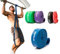 ActiveVikings® Pull-Up Fitnessbänder | Perfekt für Muskelaufbau und Freeletics Calisthenics | Fitnessband Klimmzugbänder Widerstandsbänder (C - Blau : Medium (Mittelstarker Widerstand))