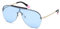 Victoria's Secret Damen VS0012 Sonnenbrille, Gold
