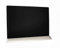 Audio-Visual Direct Glas-Schreibtisch (Trennwand, Schwarz)