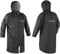 Osprey Unisex Su4041 Erwachsene Wickelmantel Surfen Schwimmen Sherpa Fleece Stoff Wasserdicht Winddicht mit Tragetasche, Schwarz, S
