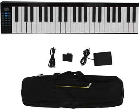 KERREY Chinese Instruments Guqin Electric Keyboard Electronic Music Keyboard Folding Piano 88-Key Multifunctional Digital Smart Electronic Organ