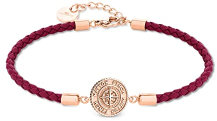 Fynch-Hatton Lederarmband FHJ-0086-B-18 IP roségold