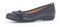 Gabor Redhill Hovercraft Navy Leather Womens Pumps 44.160.26