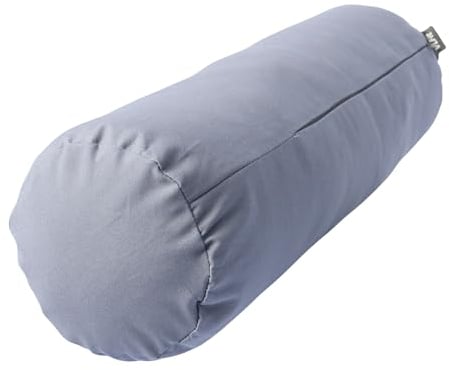 VLFit Yoga Bolster – Shape-Retaining Tube Cushion for Meditation, Bolster for Stretching, Made of Eco-Friendly Kapok - SIZE: 55 x 15 x 15 cm