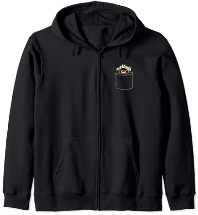 Die Wilden Kerle Logo Brusttasche Kapuzenjacke